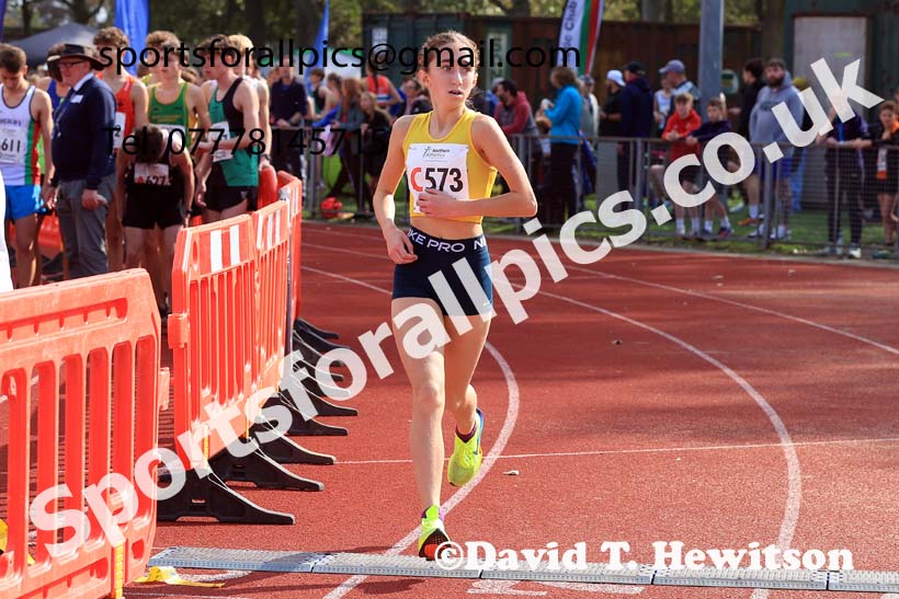 Girls Under-15s, 2024 Northern Mens 6 and Womens 4 and Youngsters Relays, Stanley Park, Blackpool.  Photo: David T. Hewitson/Sports for All Pics